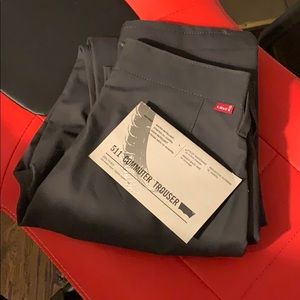 Levi’s 511 Commuter Gray Pants. Brand new